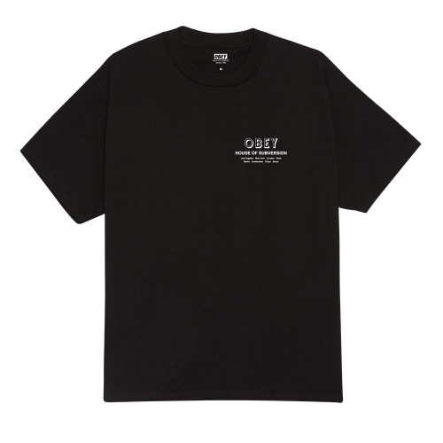 Obey Ανδρική κοντομάνικη μπλούζα House Of Subversion Tee